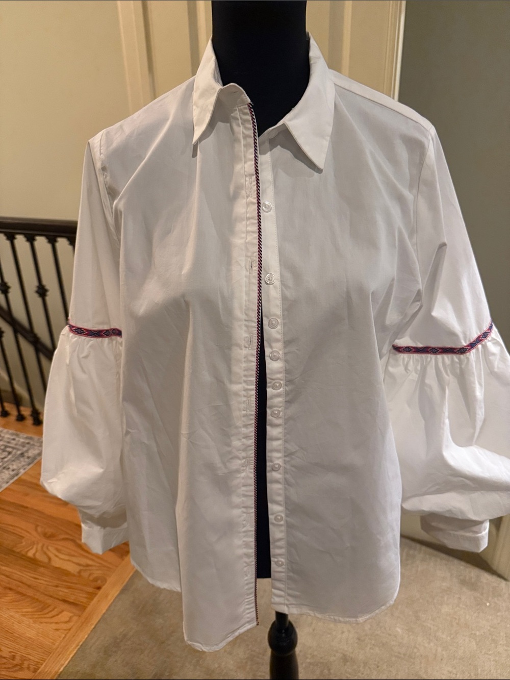Tuckernuck The Shirt Rochelle Behrens White Molly Shirt Blouse
